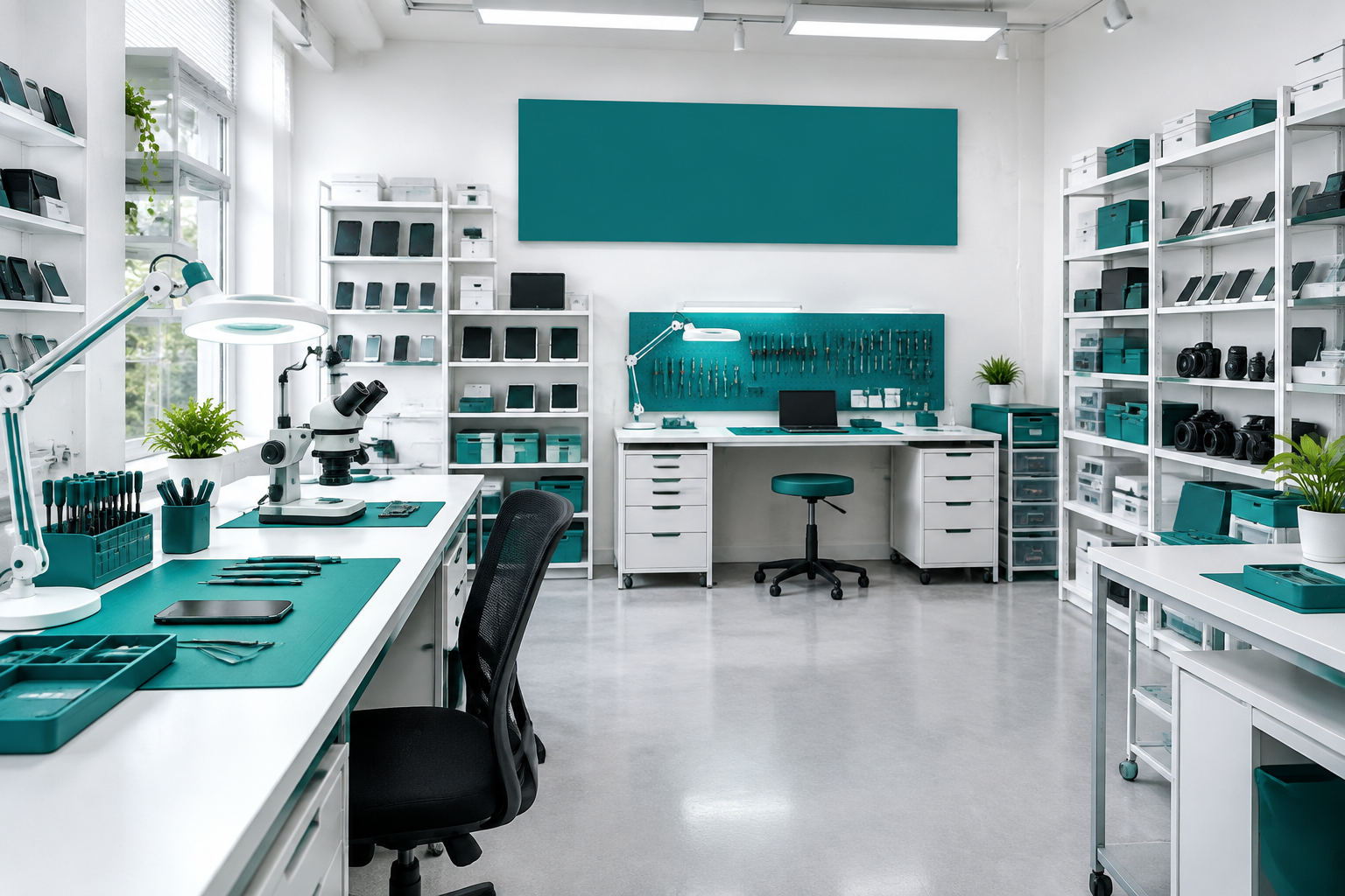 Appraisal studio interior